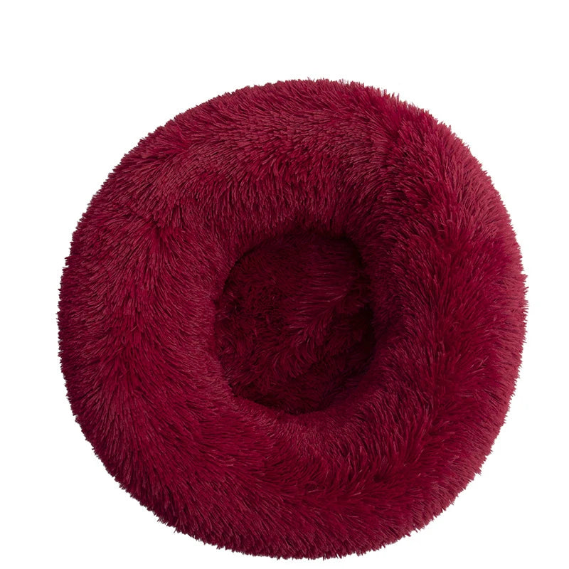 Donut Mand Plush Calming Pet Bed (40 CM - 100CM XXL Version)
