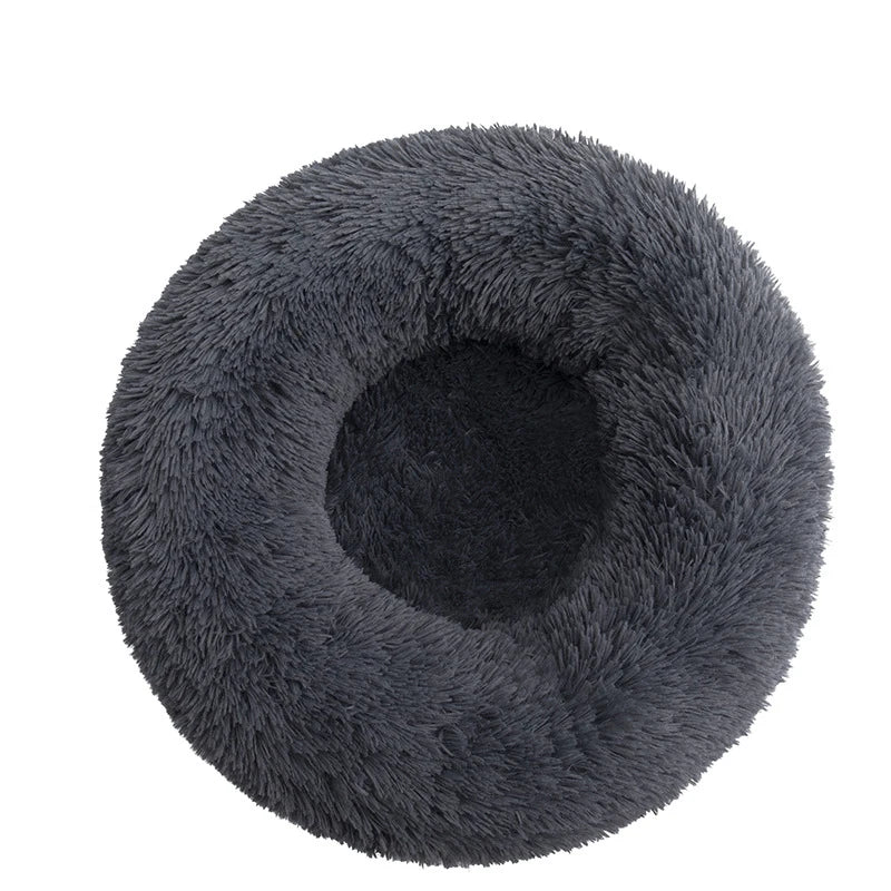 Donut Mand Plush Calming Pet Bed (40 CM - 100CM XXL Version)